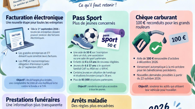 Quelques nouveautés récentes en 2026 