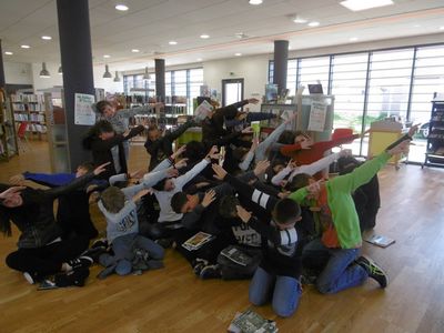 Chasse au trésor 6ème Collège Simone Veil juin 2017