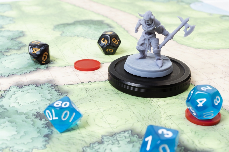 still-life-of-figurine-with-dices